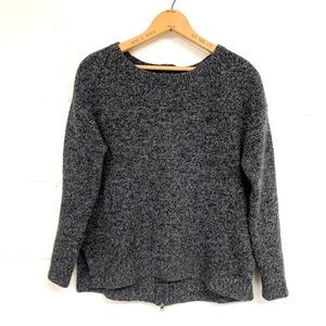 Caslon back-zip sweater.  Size S